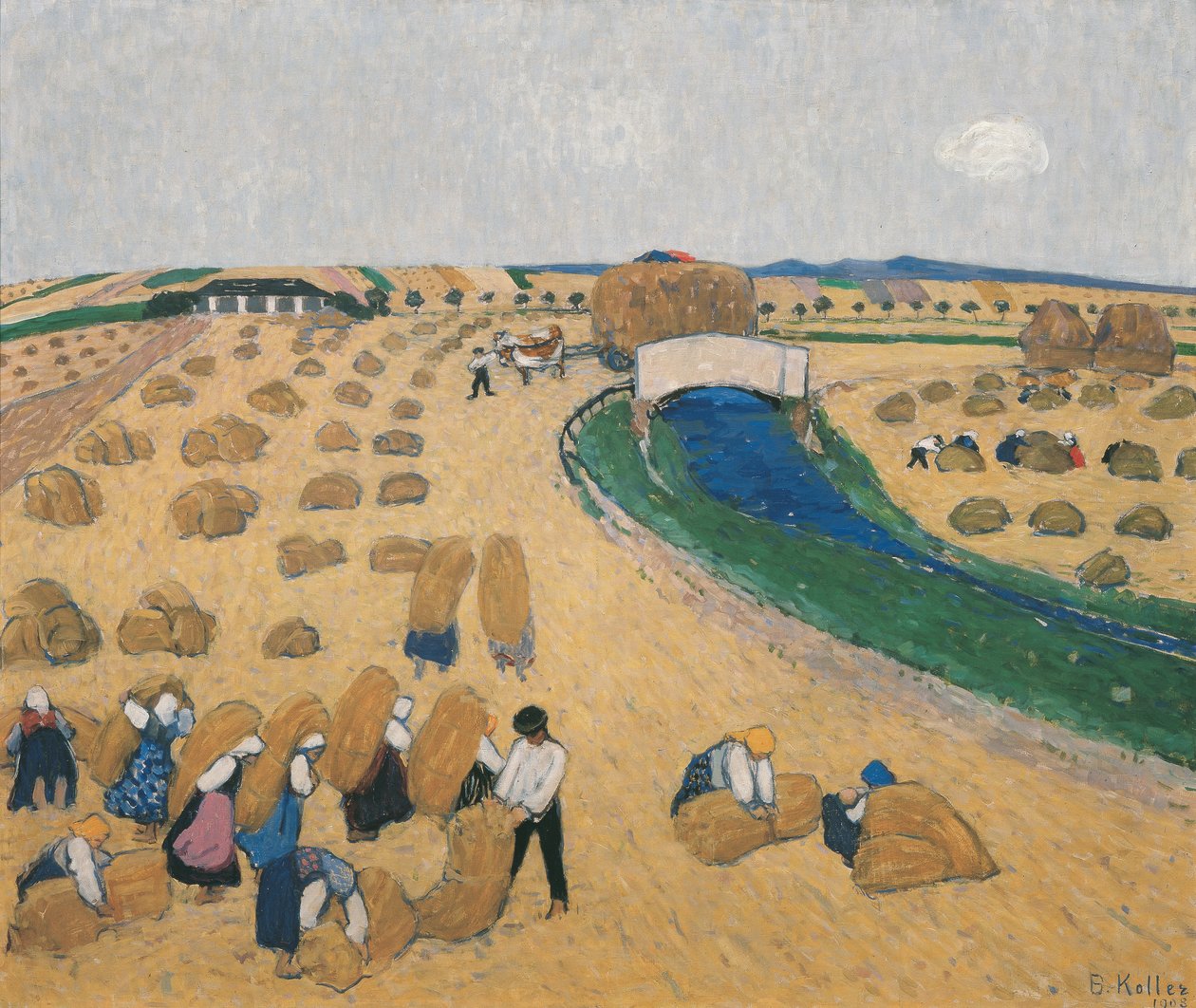 The Harvest by Broncia Koller-Pinell
