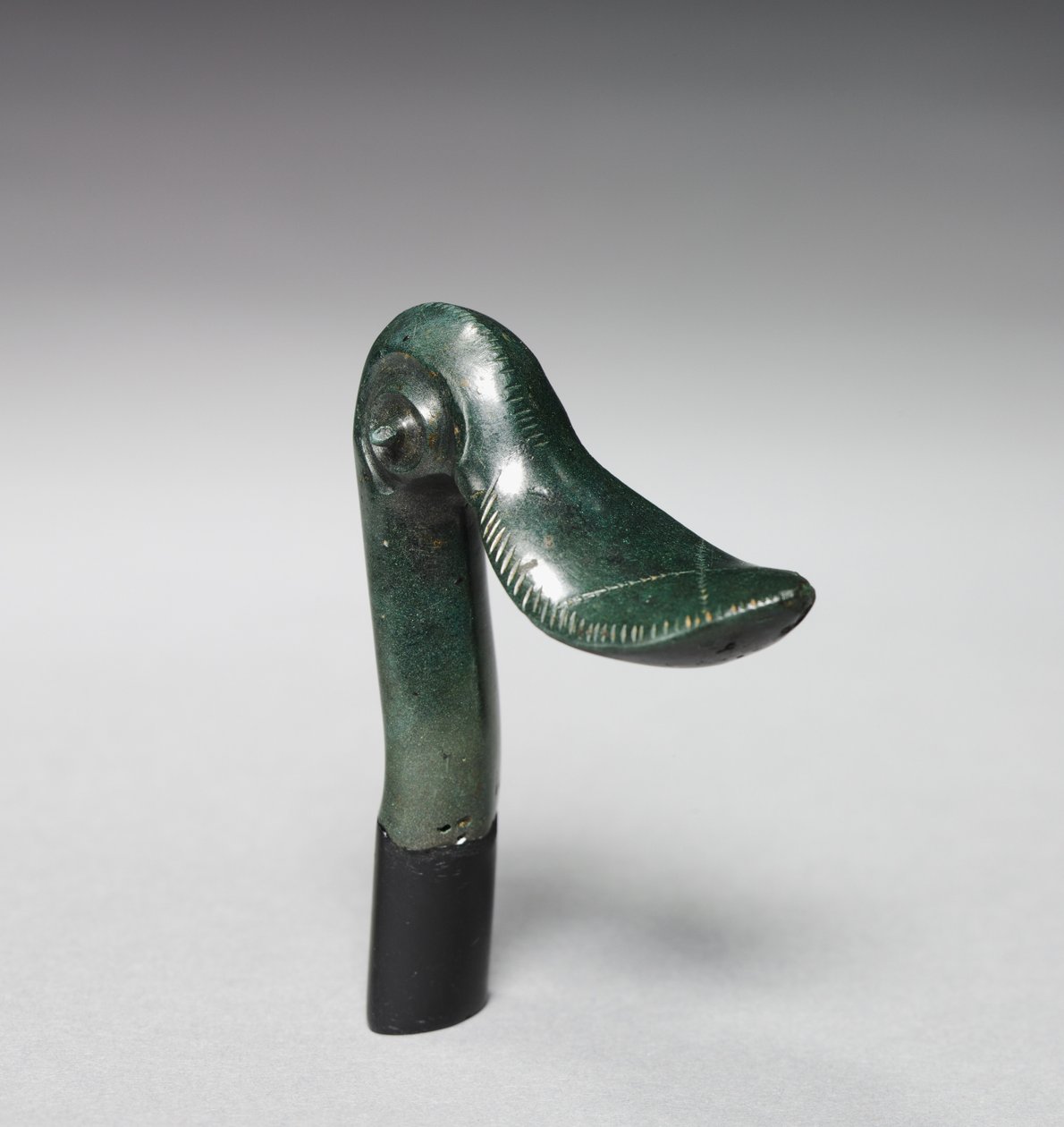 Duck Head Finial by Bronze Age