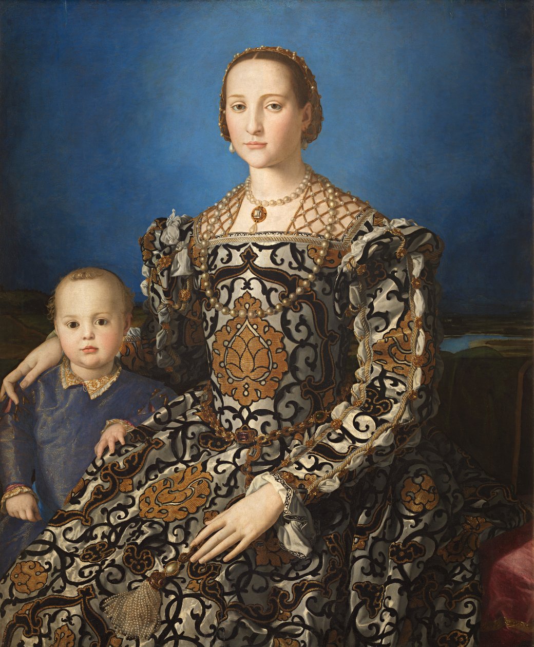 Portrait of Eleanor of Toledo and Her Son Giovanni de