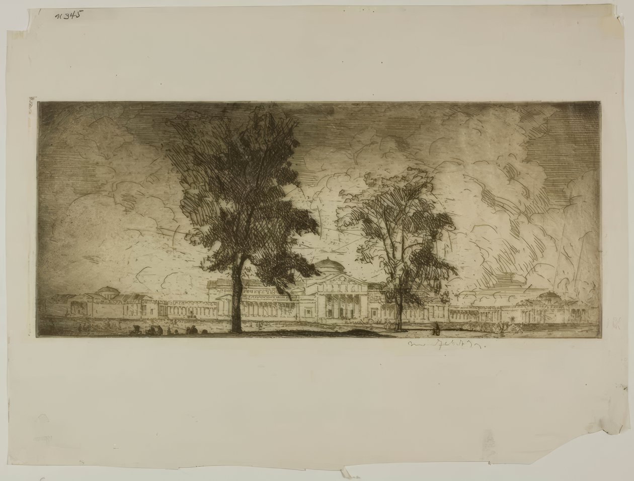 Field Museum #1 by Bror Julius Olsson Nordfeldt