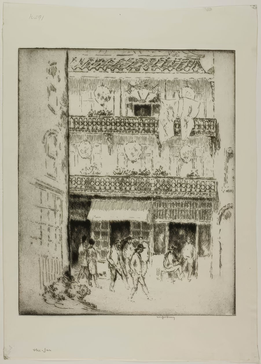 Hee Jan by Bror Julius Olsson Nordfeldt