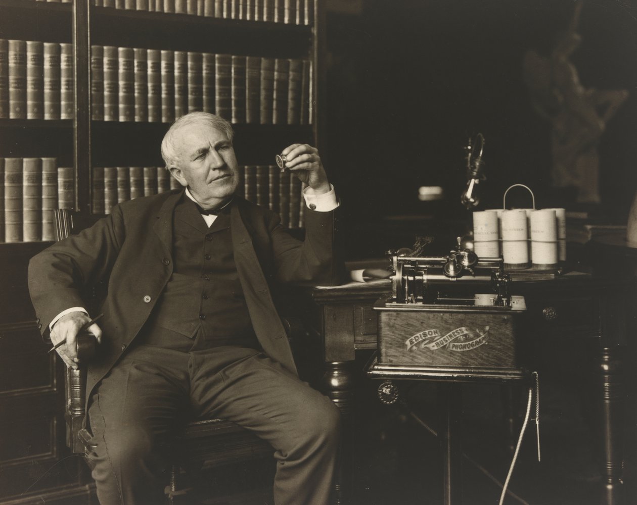 Thomas Alva Edison by Brothers Pach