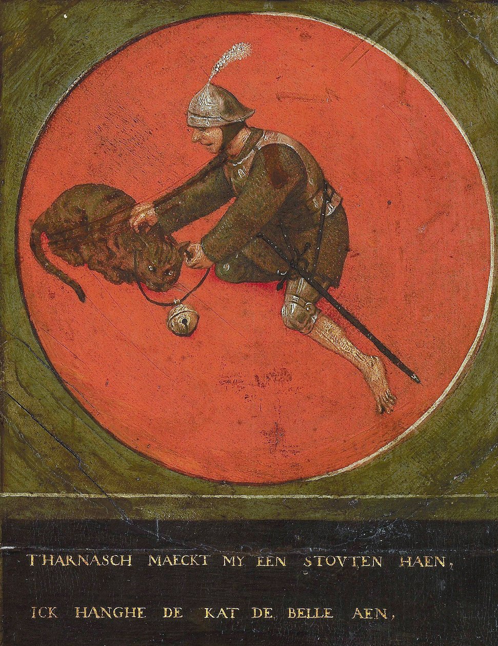 Give Me a Suit of Armour and I Become Bold Enough to Bell the Cat by Bruegel
