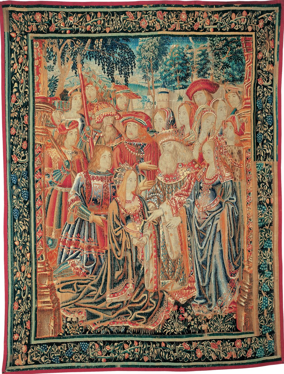 The Pardon of Helen, c. 1520 by Brussels Manufactory