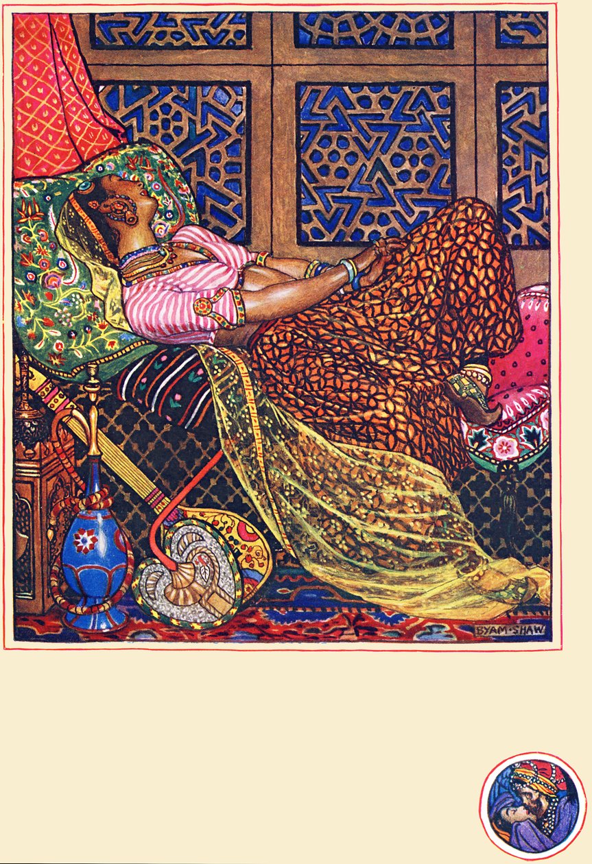 Zira: in Captivity, Poem from The Garden of Kama by Byam Shaw