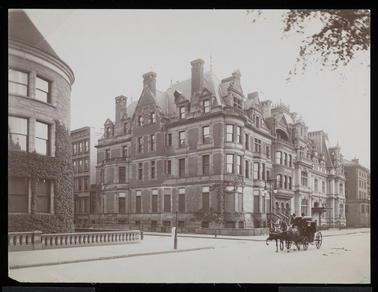 Fifth Ave., 66th St., and J.J. Astor, 65th St., New York by Byron Company