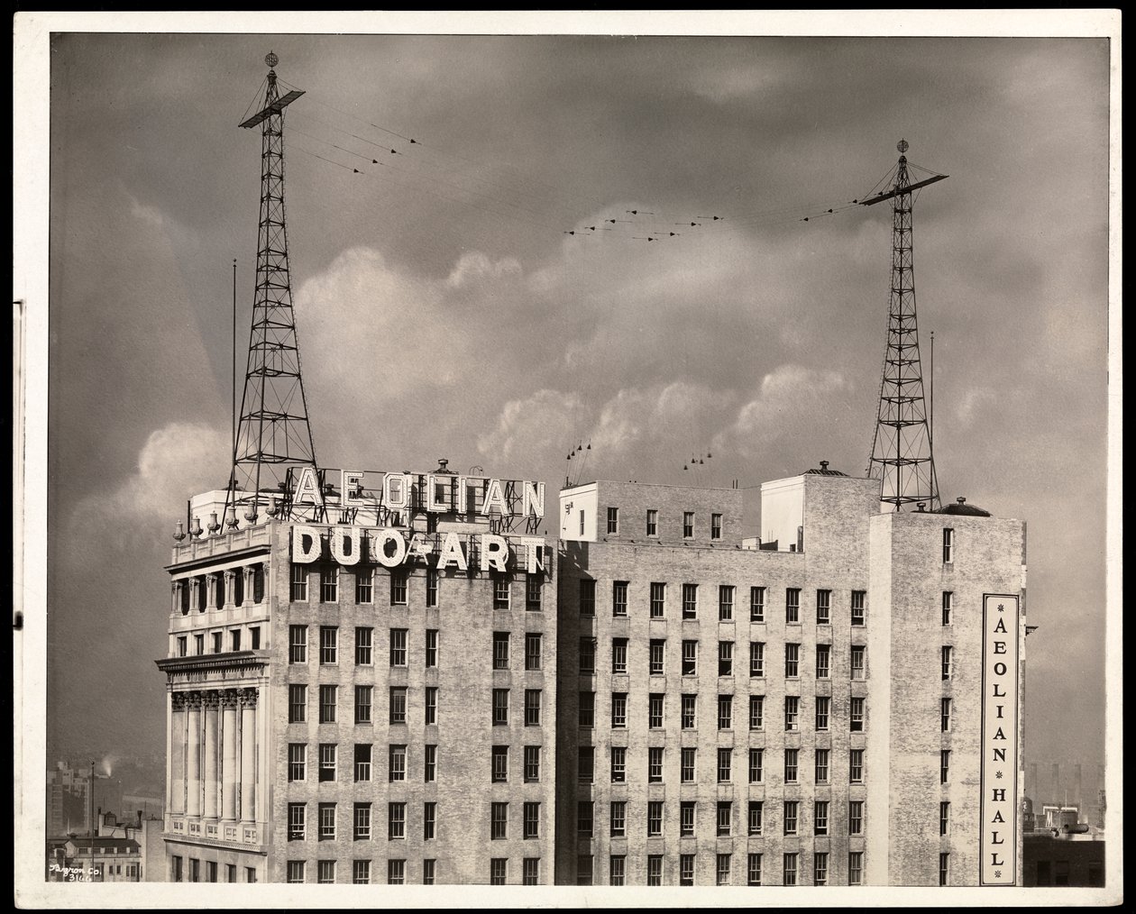 The Aeolian Building, 29 West 42nd Street, New York, 1923 by Byron Company