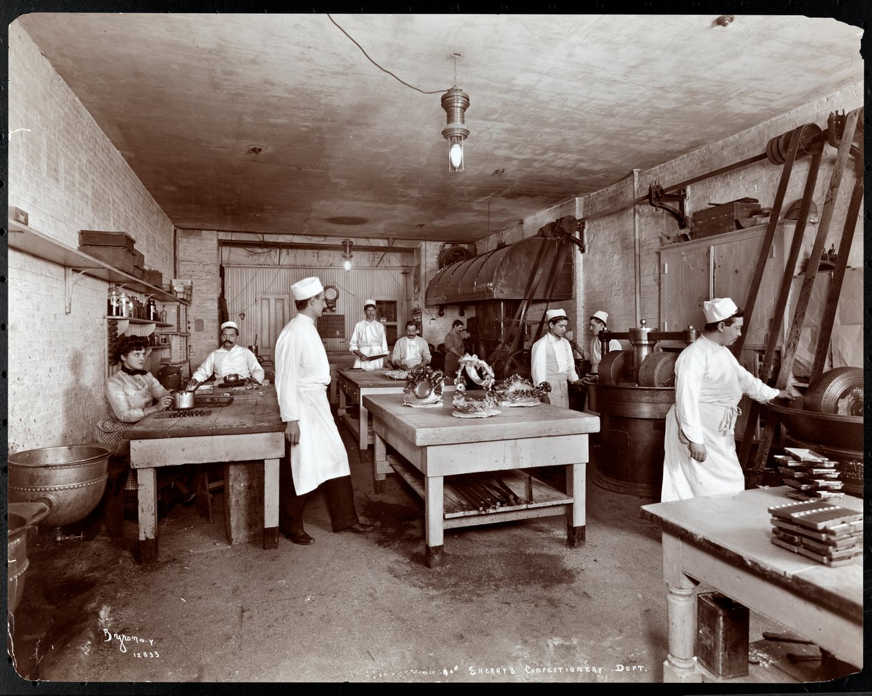 The confectionery department at Sherry