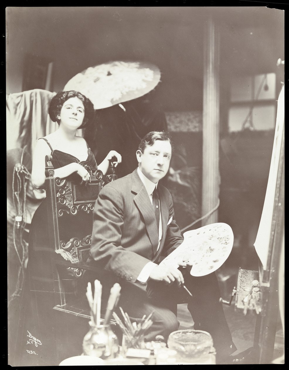 Harrison Fisher and Model by Byron Company