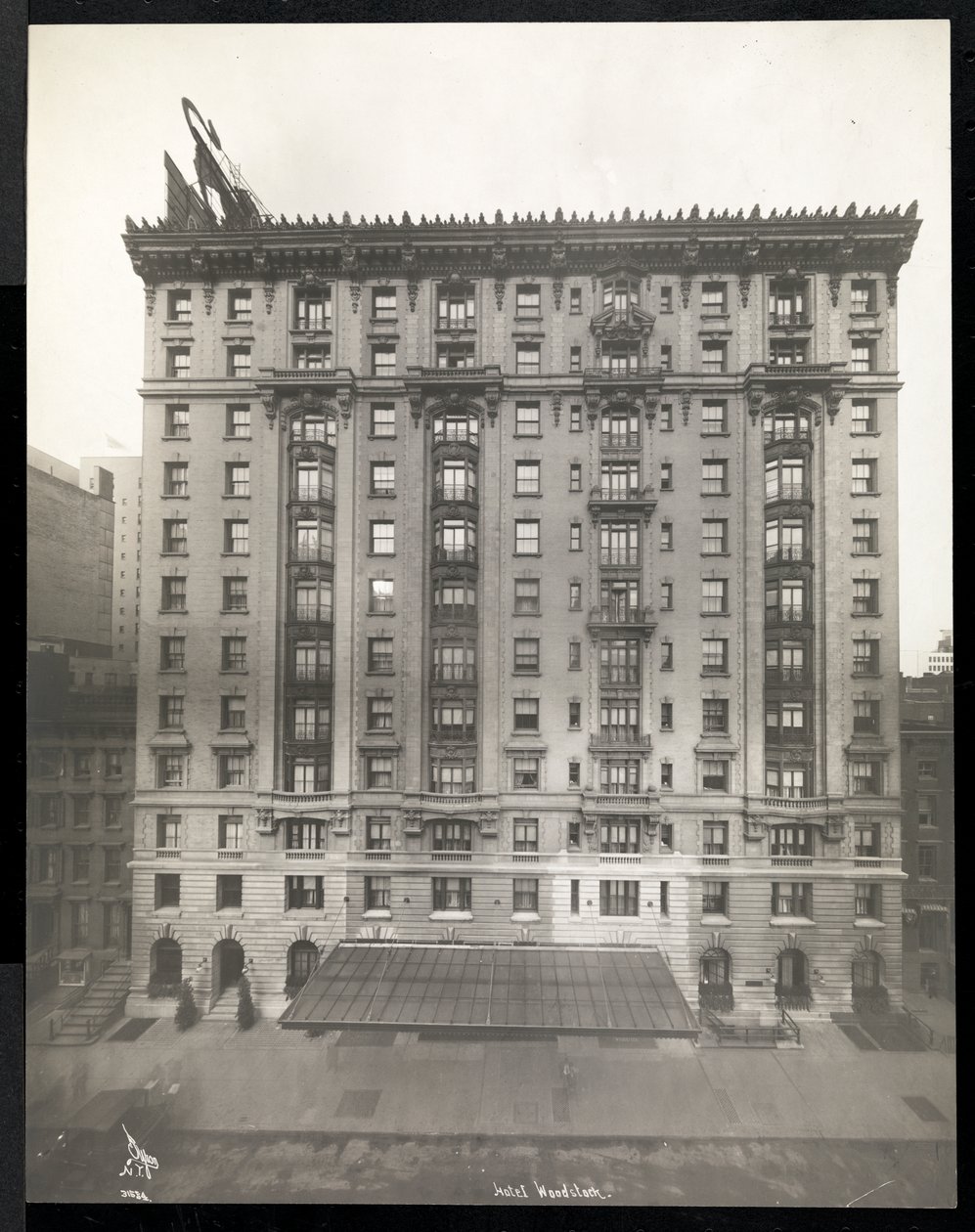 Hotel Woodstock at 127 West 43rd Street, New York by Byron Company