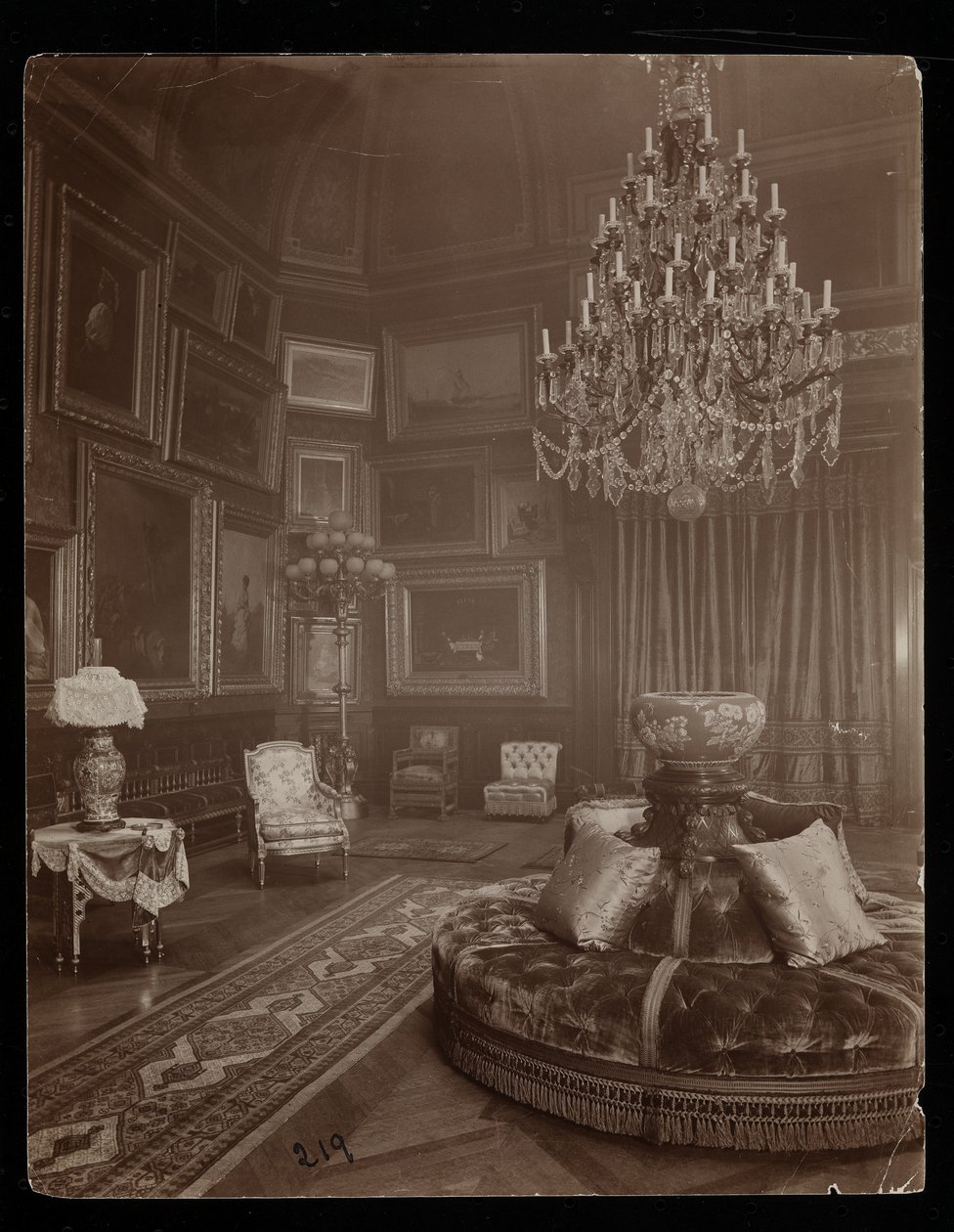 The Mrs. William Astor residence, 5th Avenue and 34th Street, New York, 1894 by Byron Company