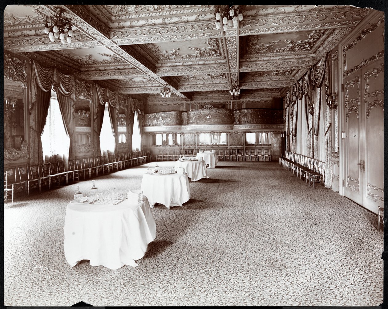 The Reception Room at Hotel Delmonico by Byron Company
