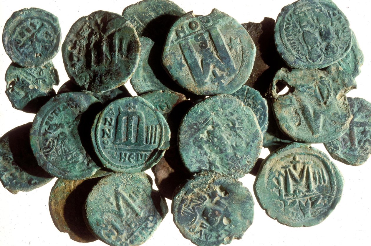 Coins Found in the Tiberias Excavations by Byzantine