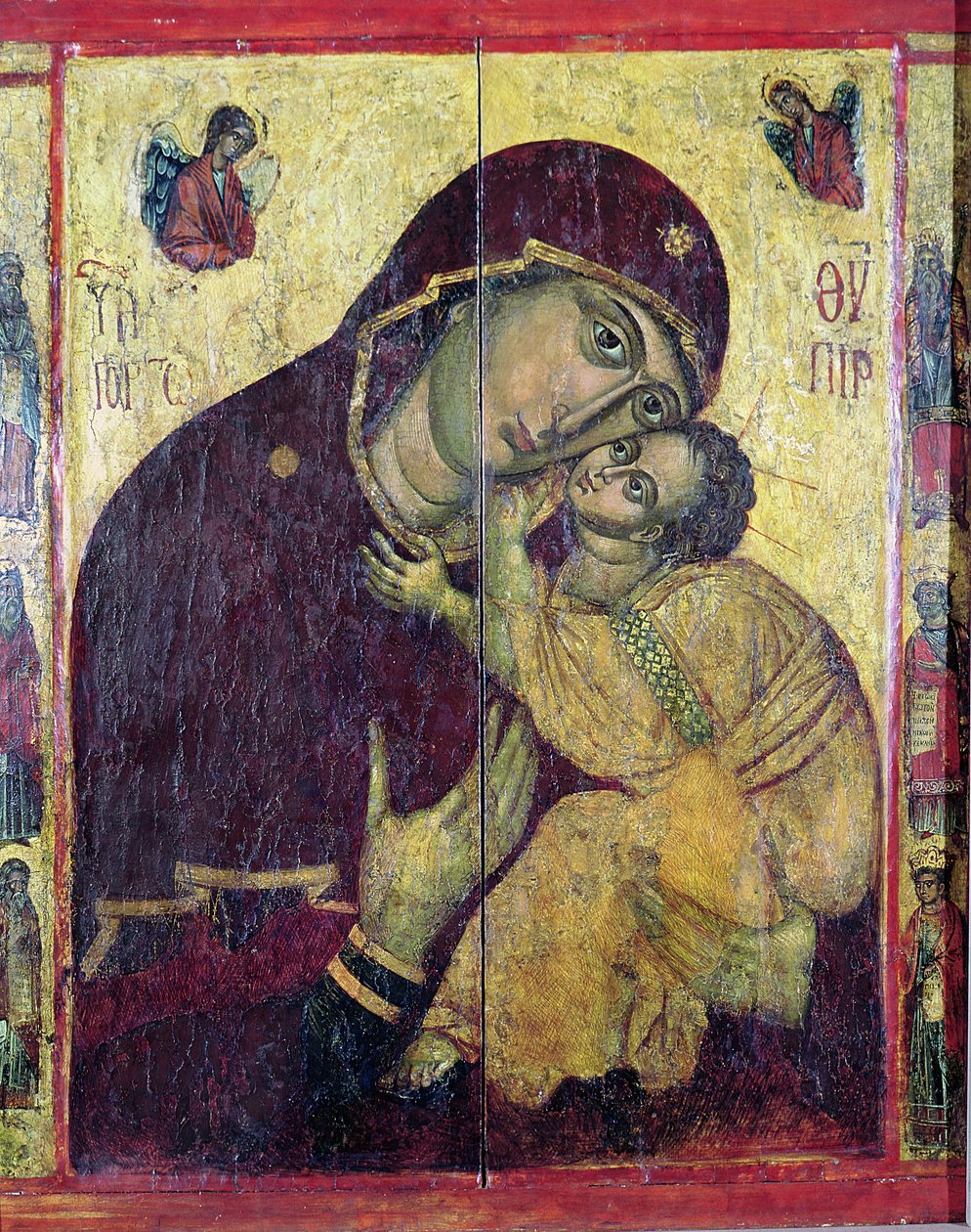 The Virgin Eleousa, from Nessebar, Bulgaria by Byzantine