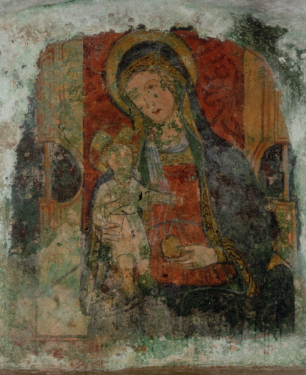 Madonna and Child by Byzantine School