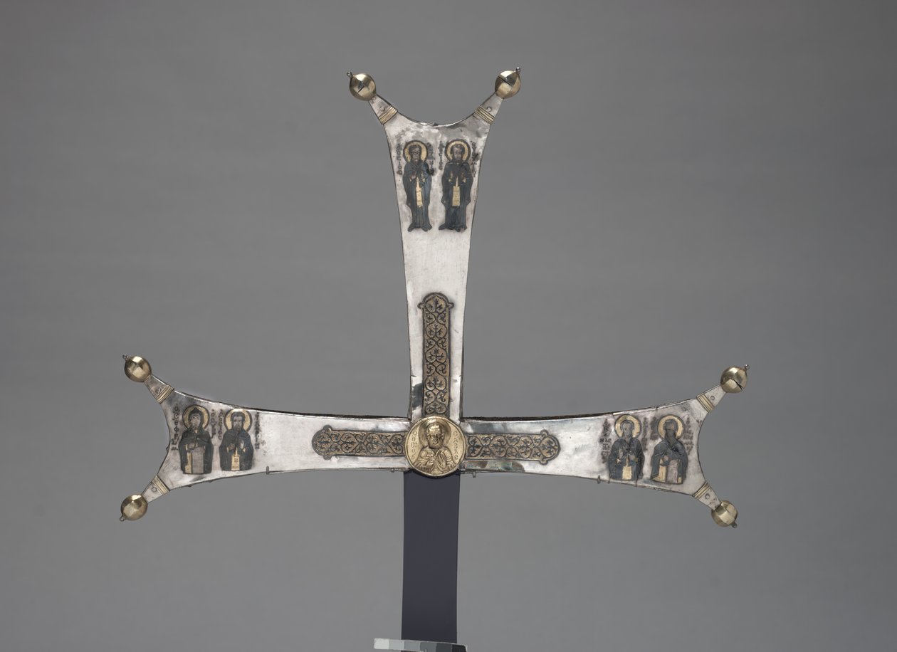 Fragment of a Processional Cross by Byzantine