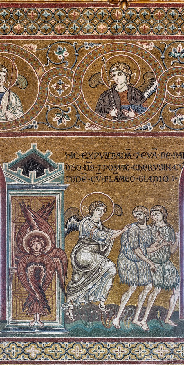 The expulsion from the Earthly Paradise by Byzantine