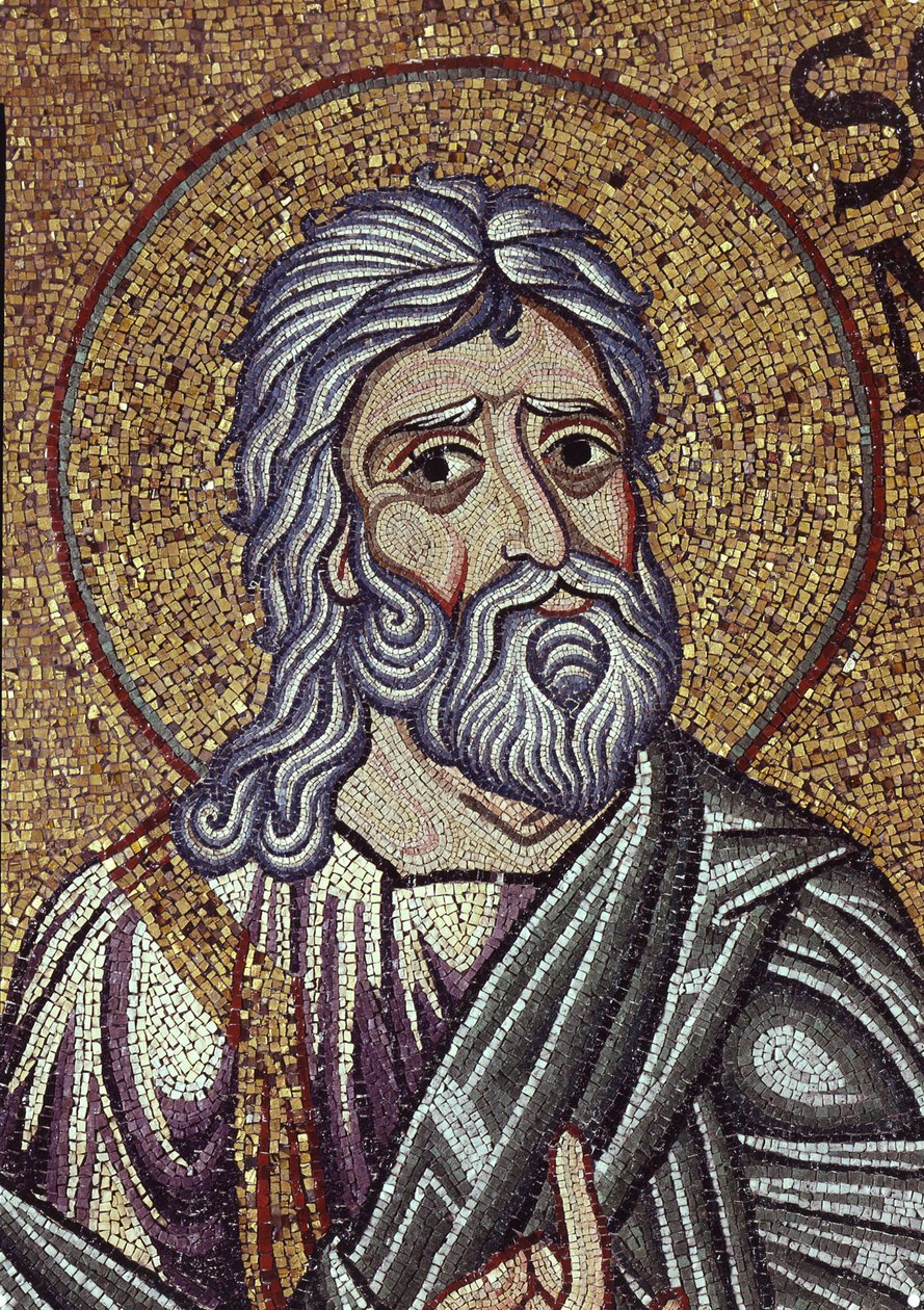 The prophet Zephaniah (detail) by Byzantine Byzantine