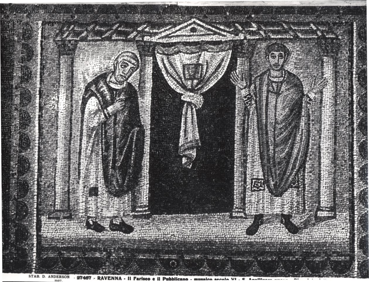 Parable of the Pharisee and the Tax Collector by Byzantine School