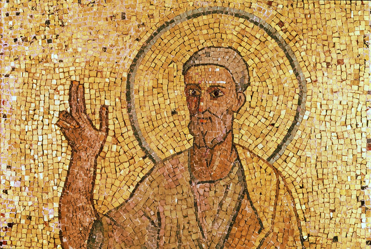 St. Peter, from the Crypt of St. Peter (detail) by Byzantine School