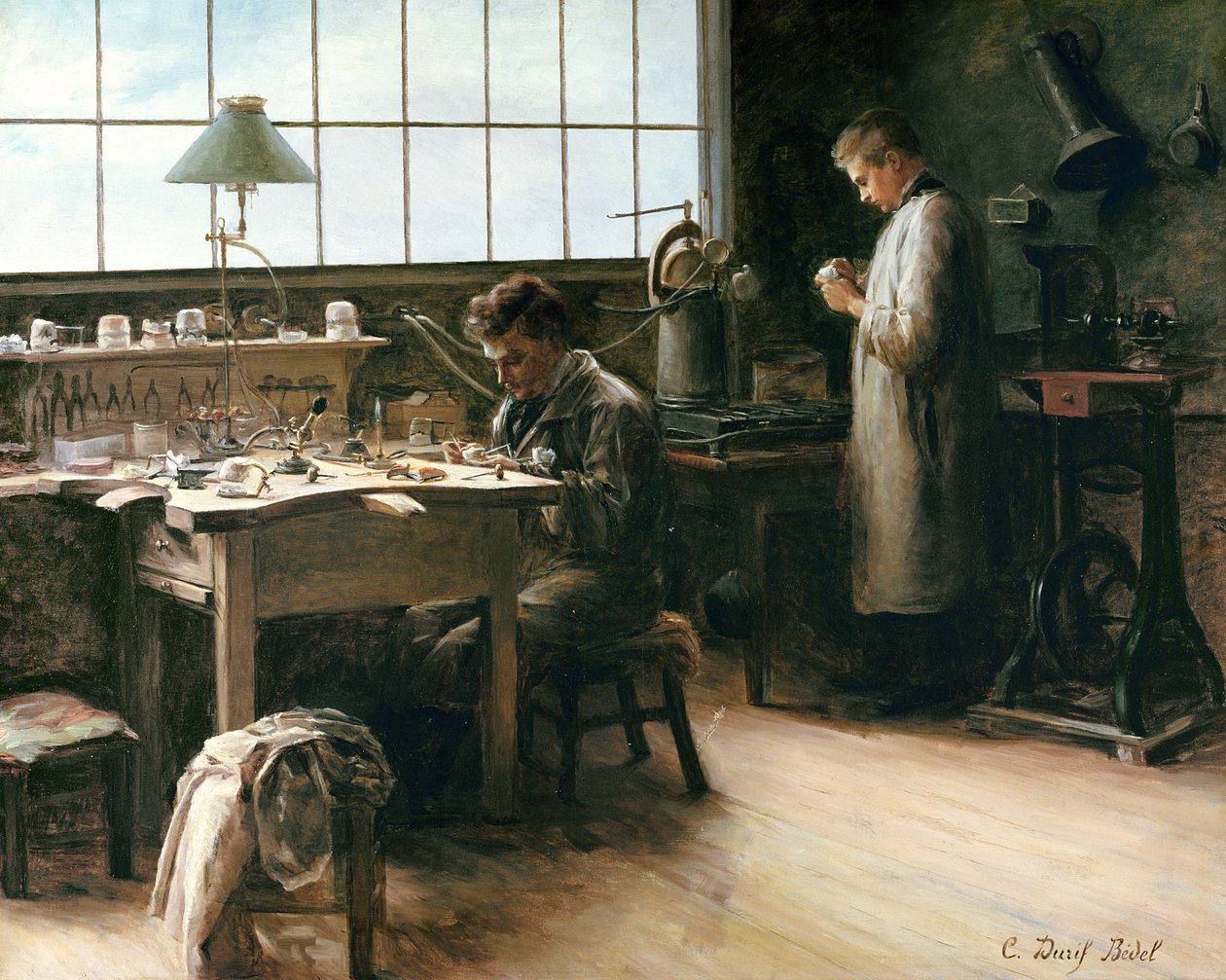 The False Teeth Workshop by C. Durif Bedel