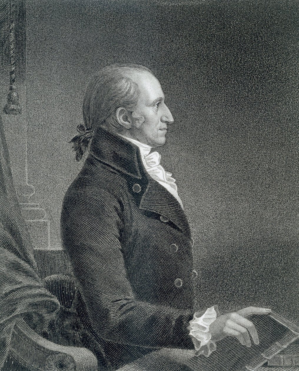 General James Jackson, Engraved by William A. Wilmer After a Copy of the Original Painting by James Barton Longacre by C.B.J.F. de Saint Memin