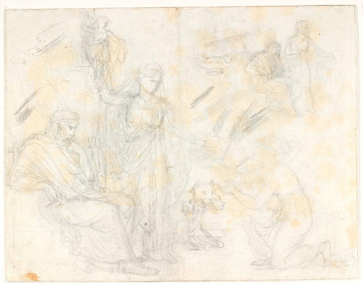 Psyche Receiving the Flask from Proserpina by C.G. Kratzenstein Stub
