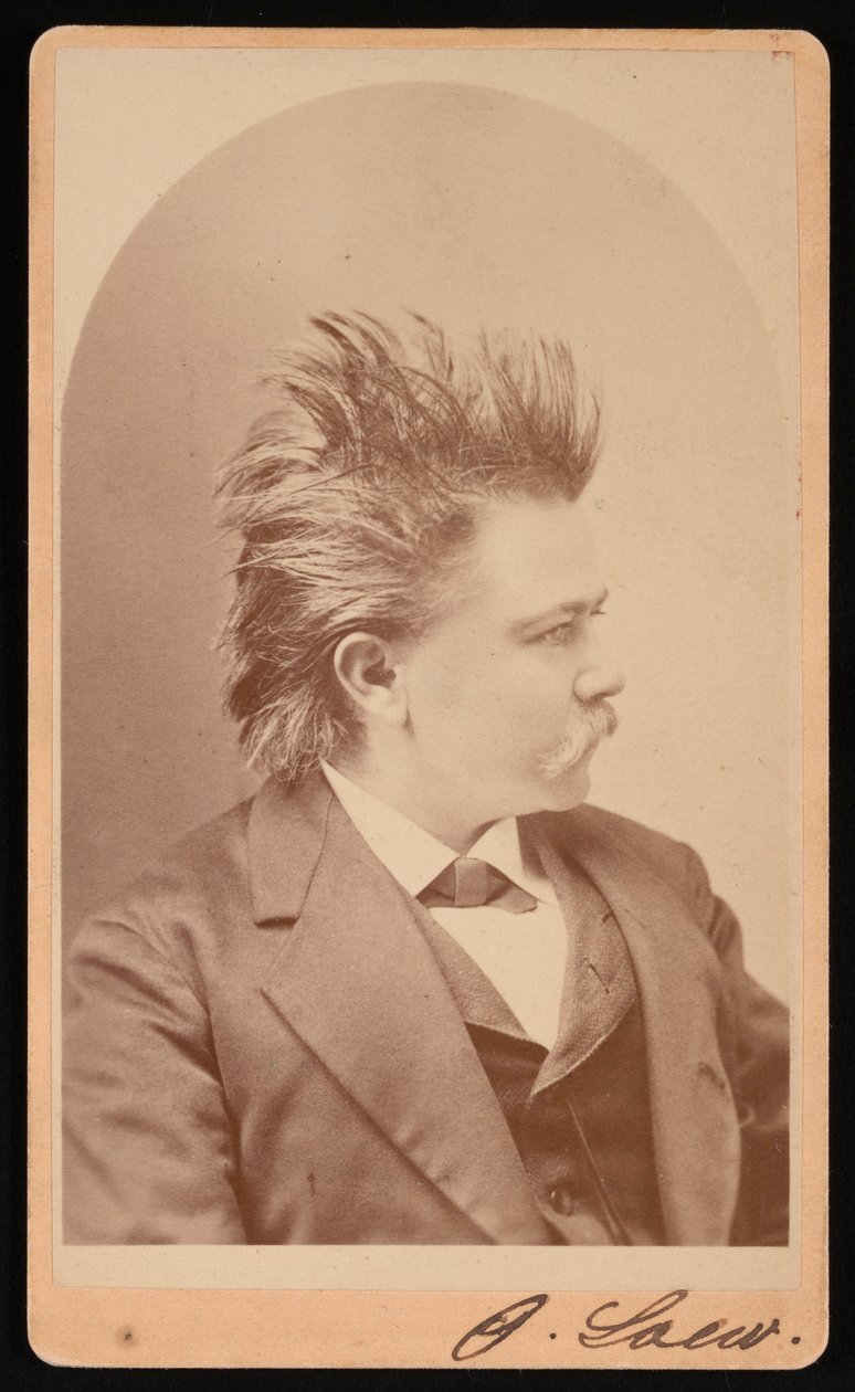 Portrait of Oscar Loew, Circa 1876 by CH McCallister