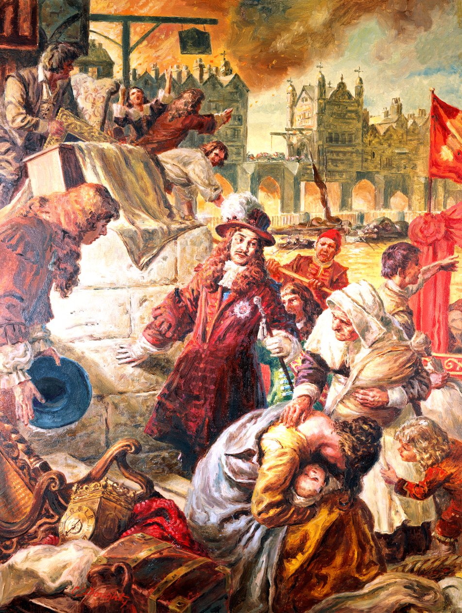 King Charles II and the Great Fire of London by C.L. Doughty