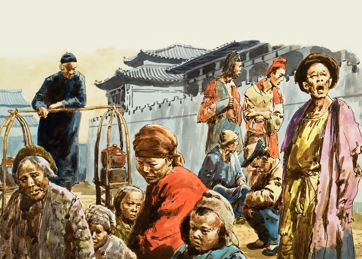 Misery Stalked the Land of China by C.L. Doughty