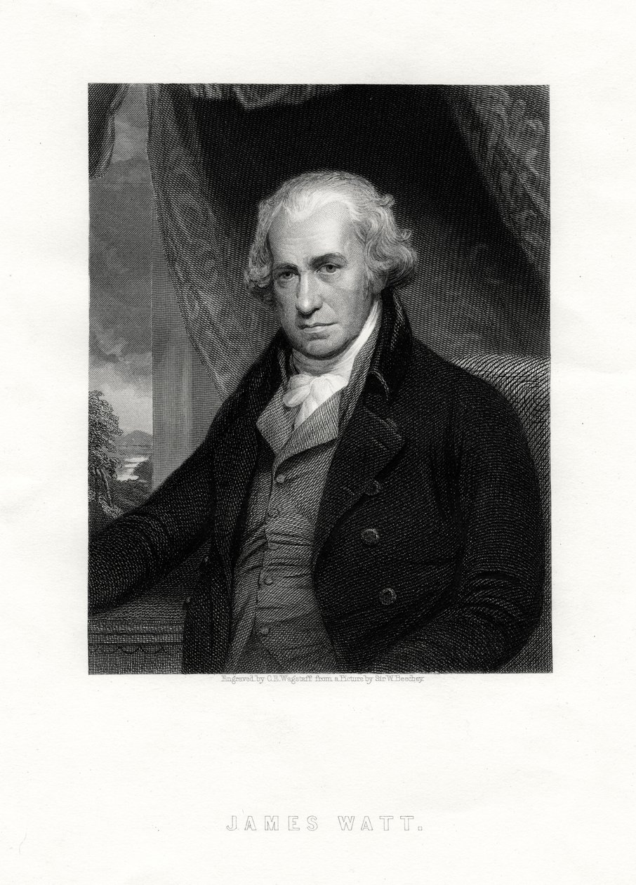 James Watt, Scottish Inventor and Engineer by C. E. Wagstaff