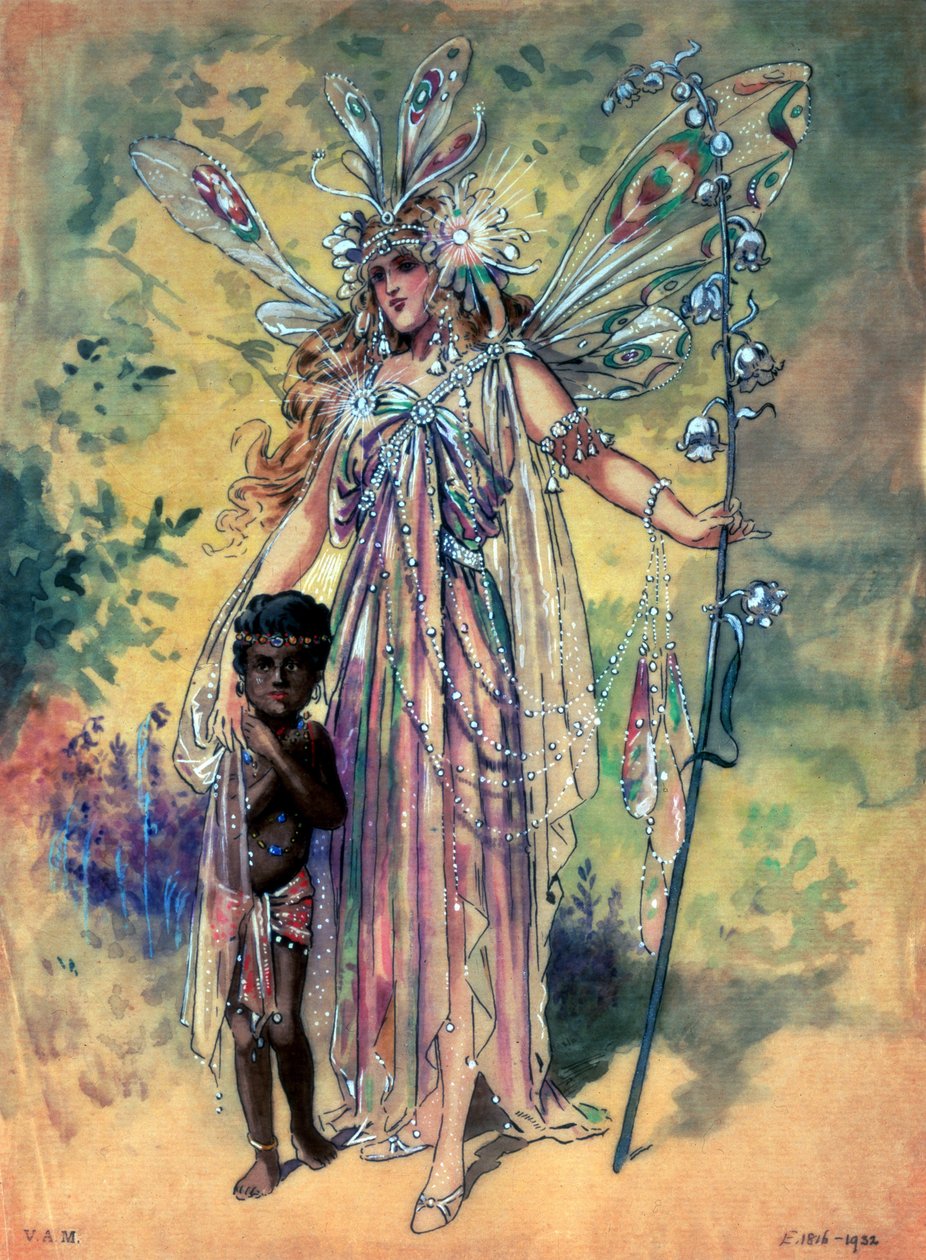 Titania, Costume Design for A Midsummer Night