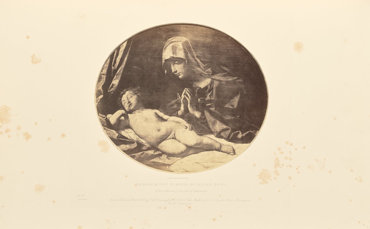 Christ and the Virgin by Caldesi and Montecchi
