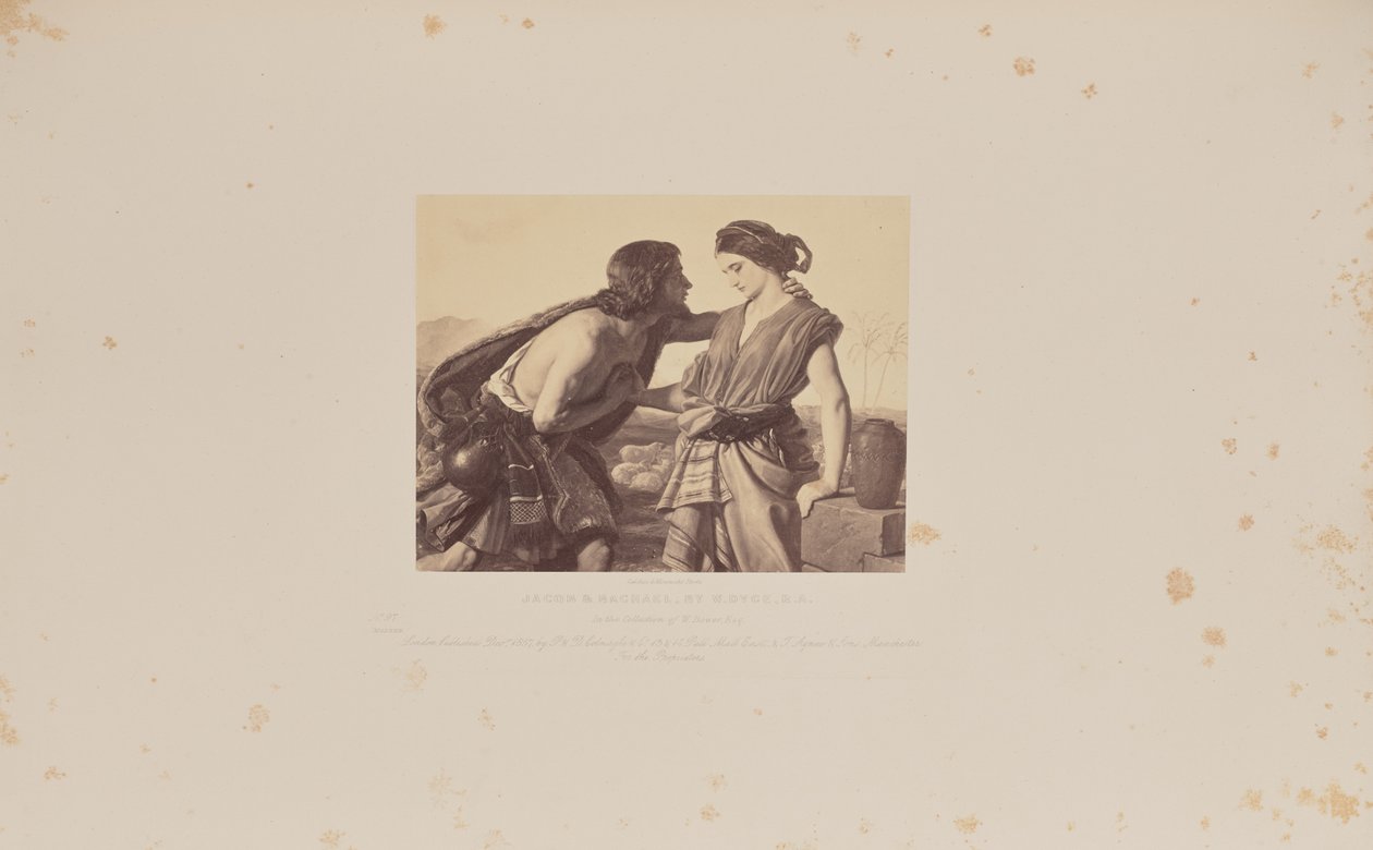 Jacob and Rachael by Caldesi and Montecchi
