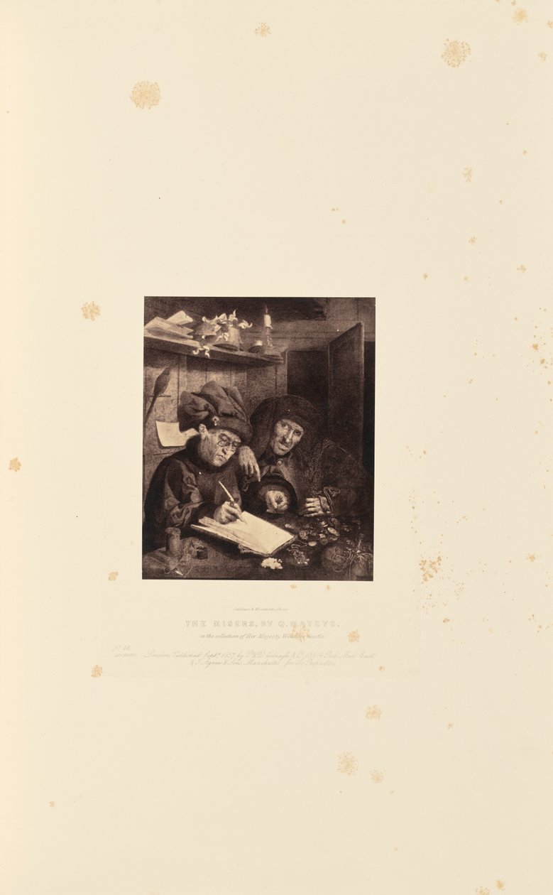 The Misers by Caldesi and Montecchi