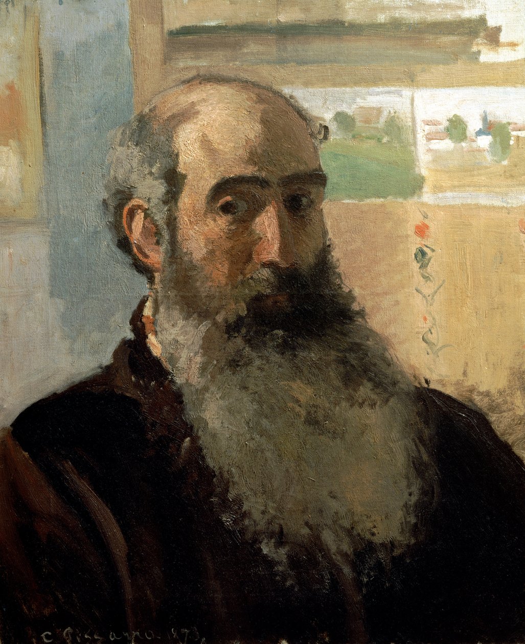 Self Portrait by Camille Jacob Pissarro