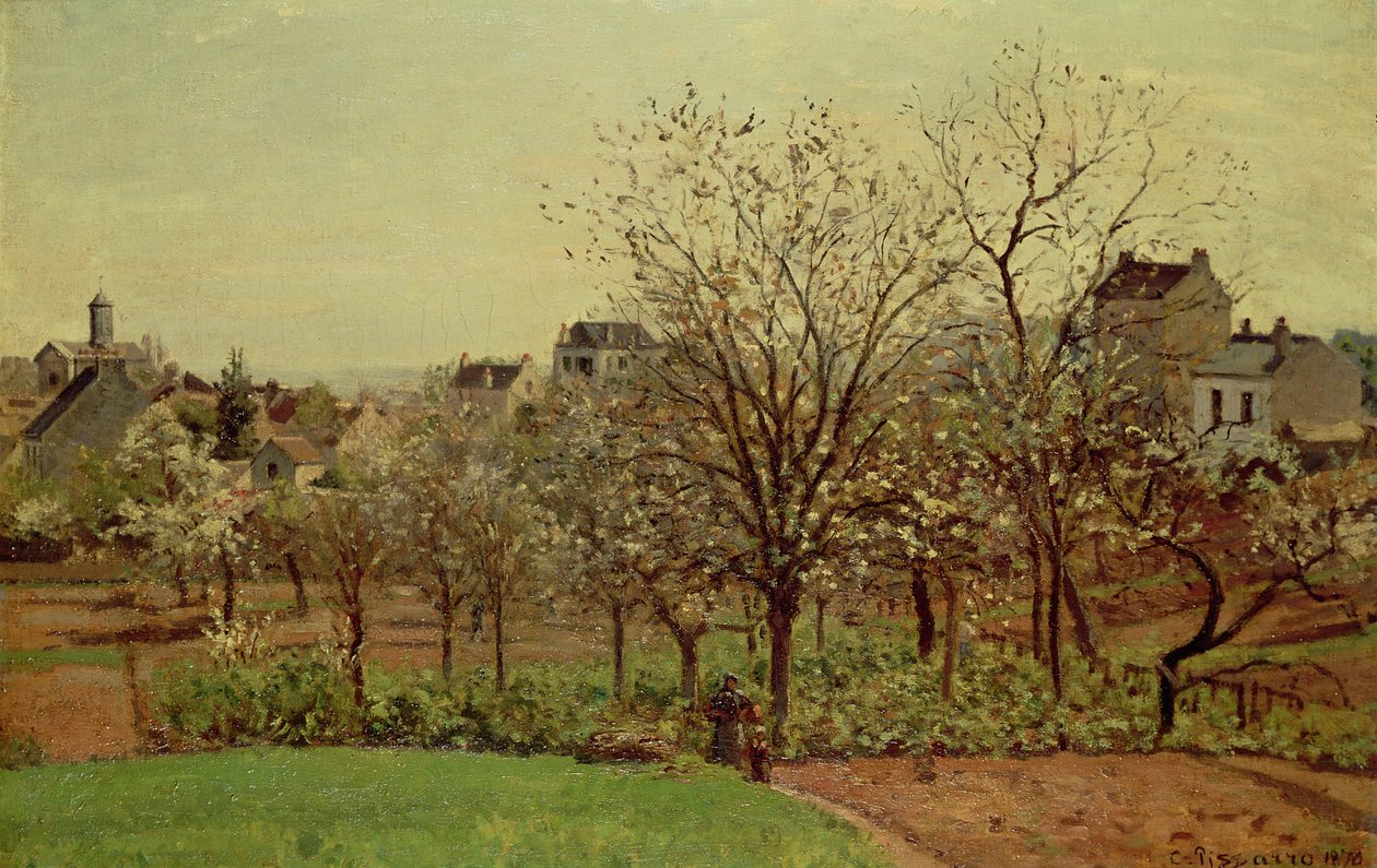 The Orchard by Camille Jacob Pissarro