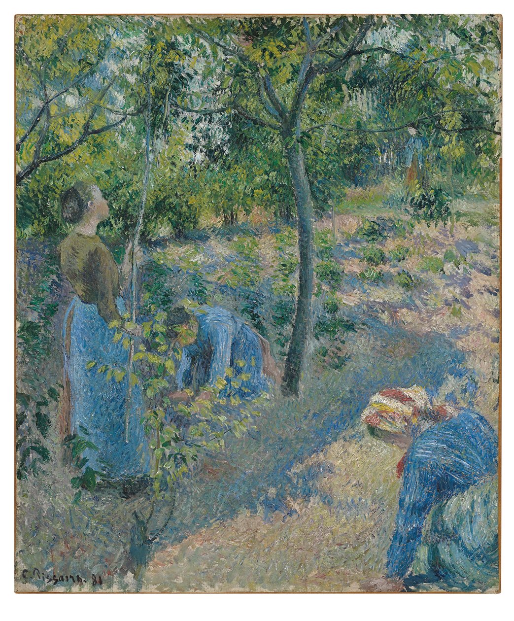 Apple Picking by Camille Jacob Pissarro