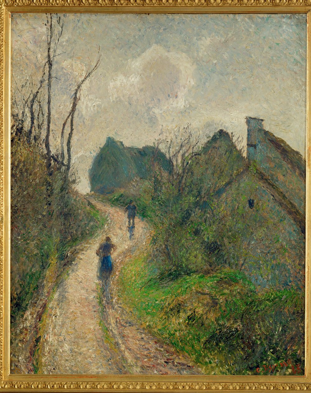 Ascending Path in Osny by Camille Pissarro
