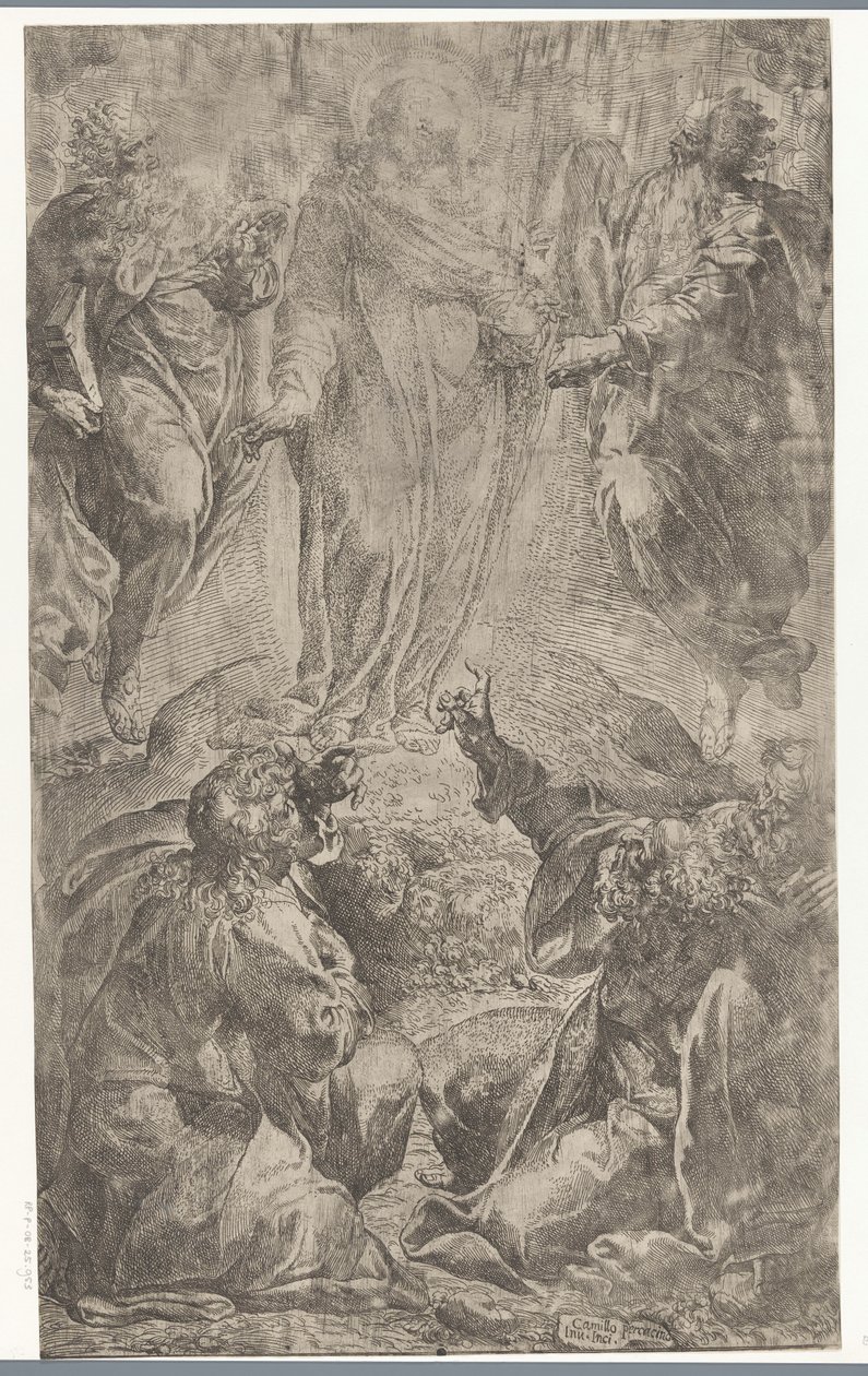 The Transfiguration of Christ on Mount Tabor by Camillo Procaccini