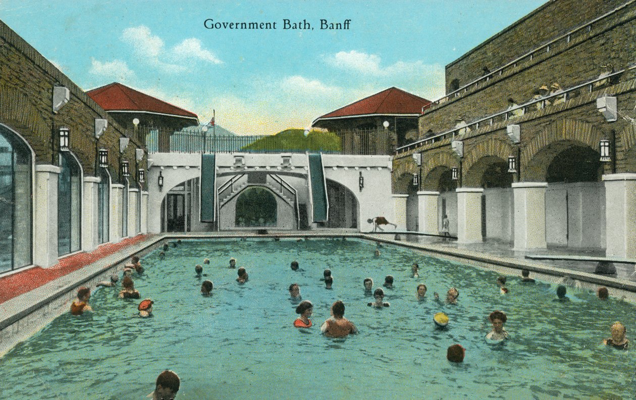 Government Bath, Banff, Alberta, Canada by Canadian Photographer