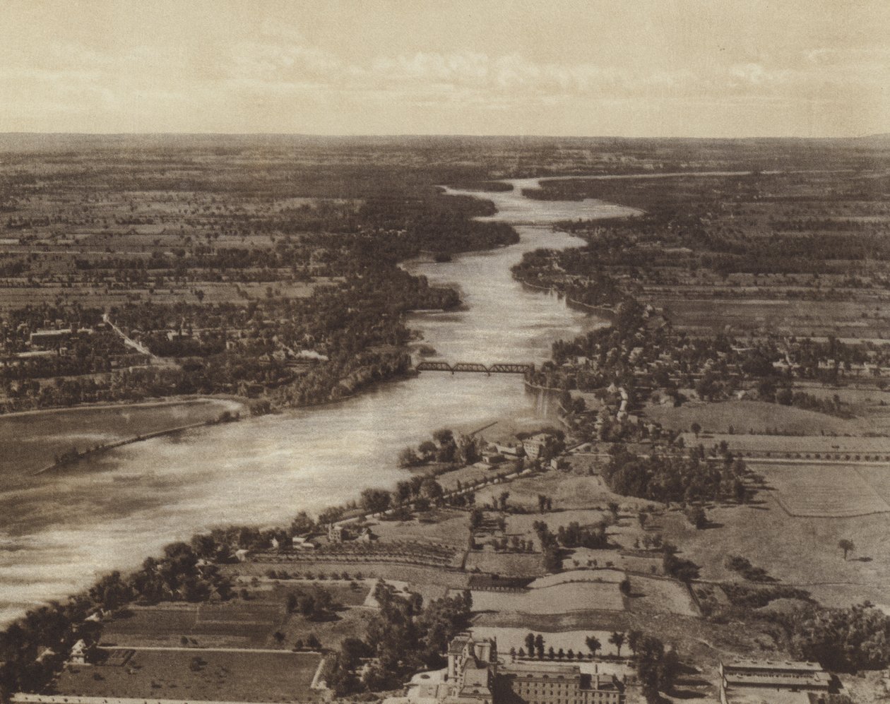 Riviere Des Prairies, at the Back of the Island of Montreal by Canadian Photographer