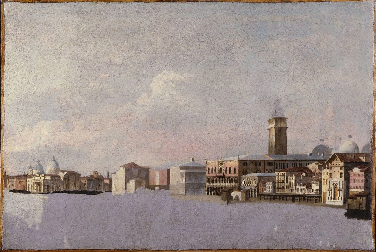 Entrance to the Grand Canal, Venice by Canaletto