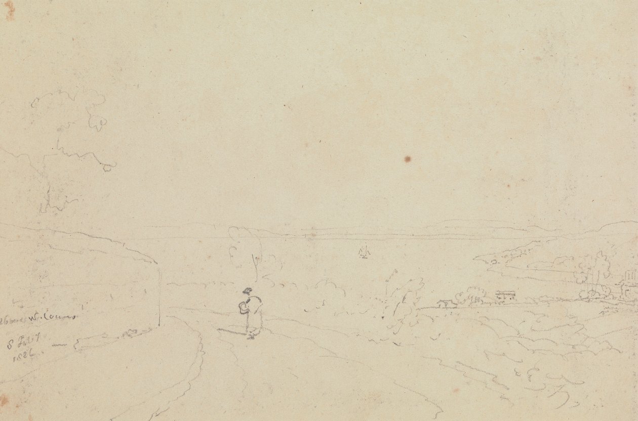 Above West Cowes, 8 February 1826 by Capt. Thomas Hastings