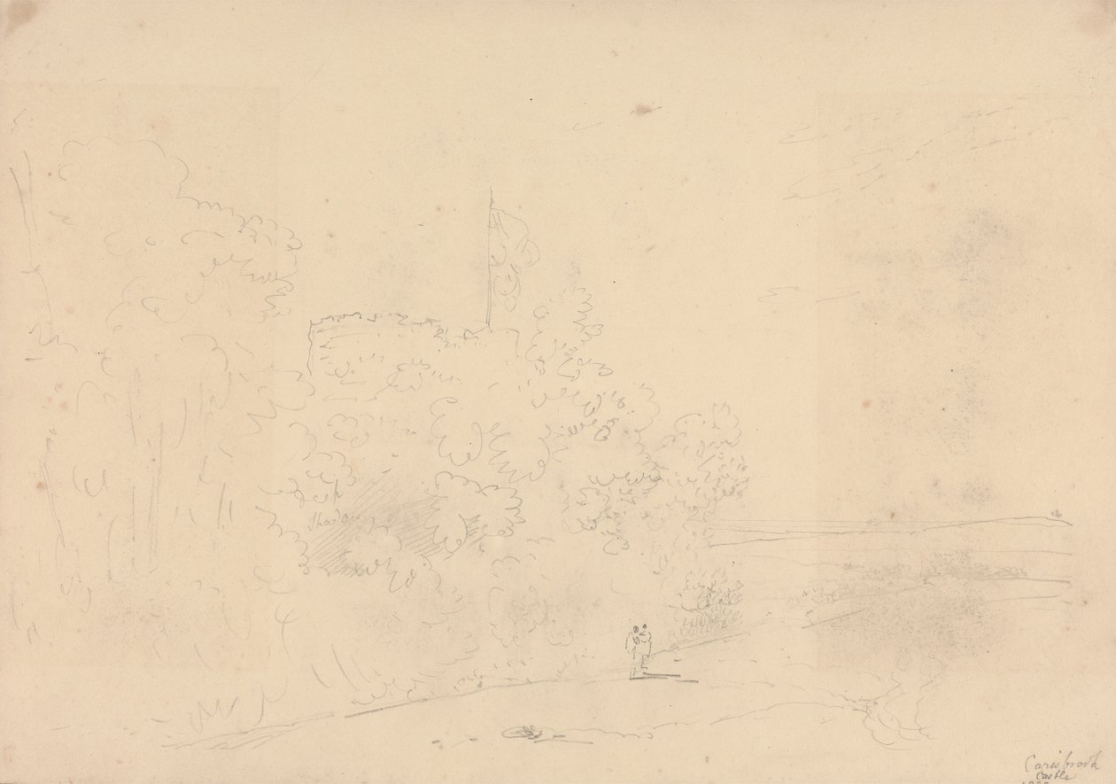 Carisbrooke Castle, Isle of Wight by Capt. Thomas Hastings