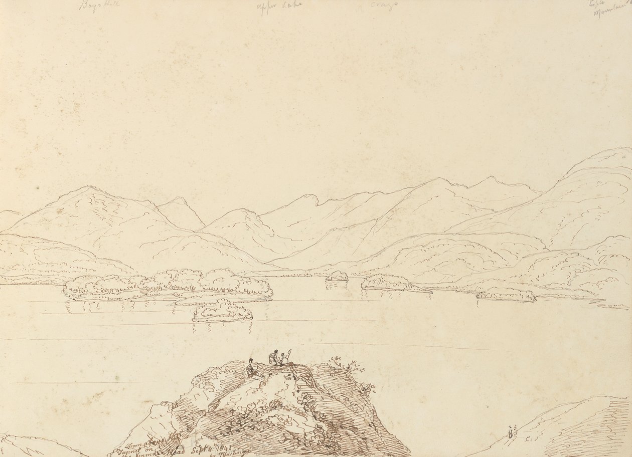 From Above the Tunnel on the Kenmare Road, 4 September 1841 by Capt. Thomas Hastings