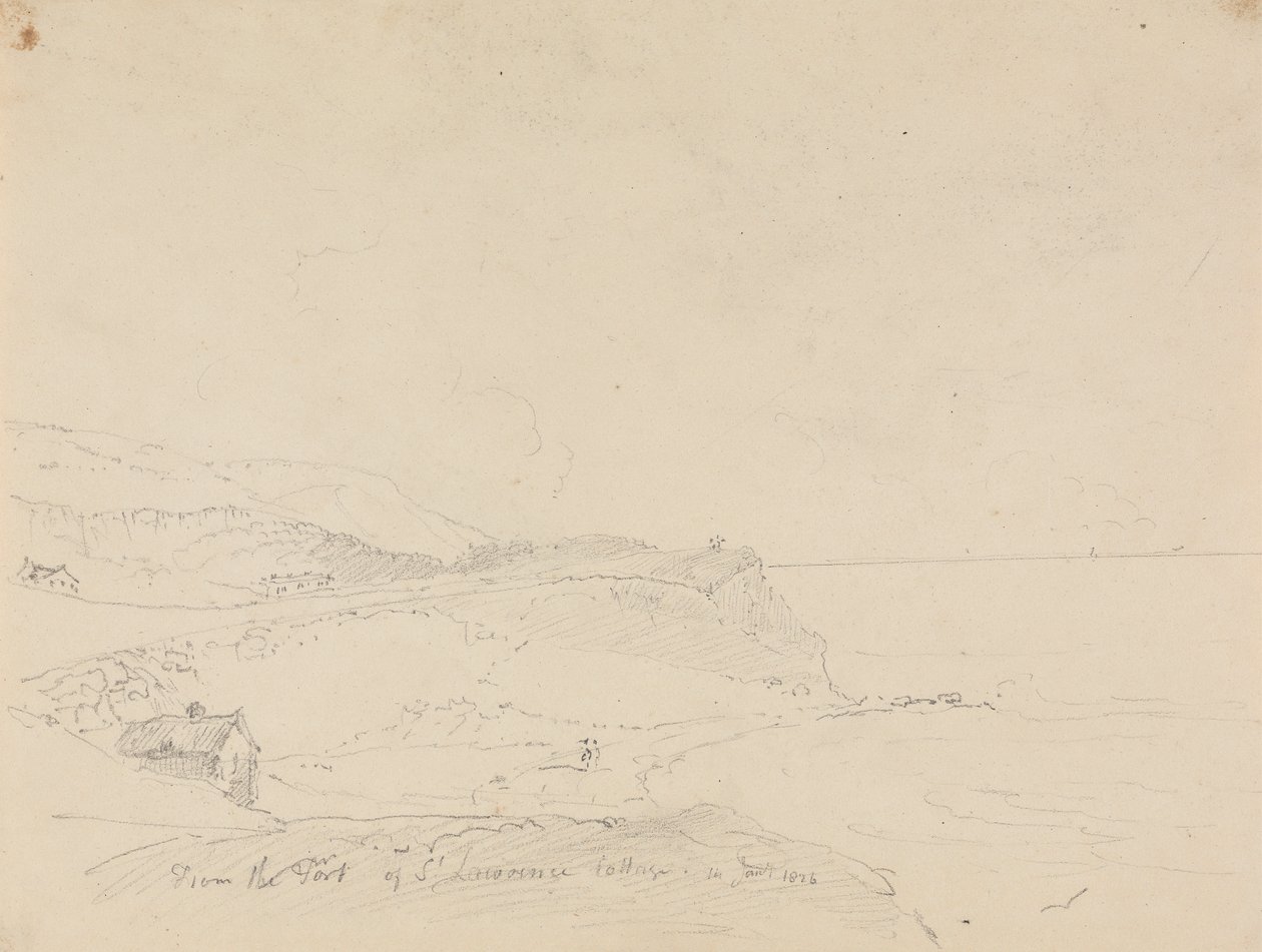 From the Port of Saint Lawrence, 14 January 1826 by Capt. Thomas Hastings