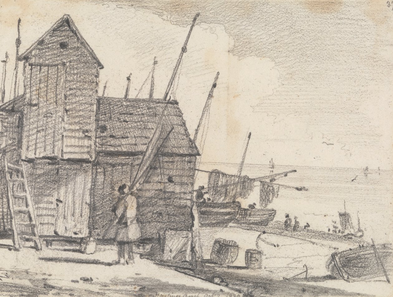 Hastings Beach, 7 October 1820 by Capt. Thomas Hastings
