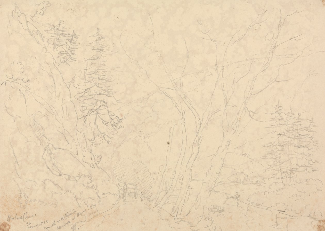 Holne Chase, 30 May 1833 by Capt. Thomas Hastings