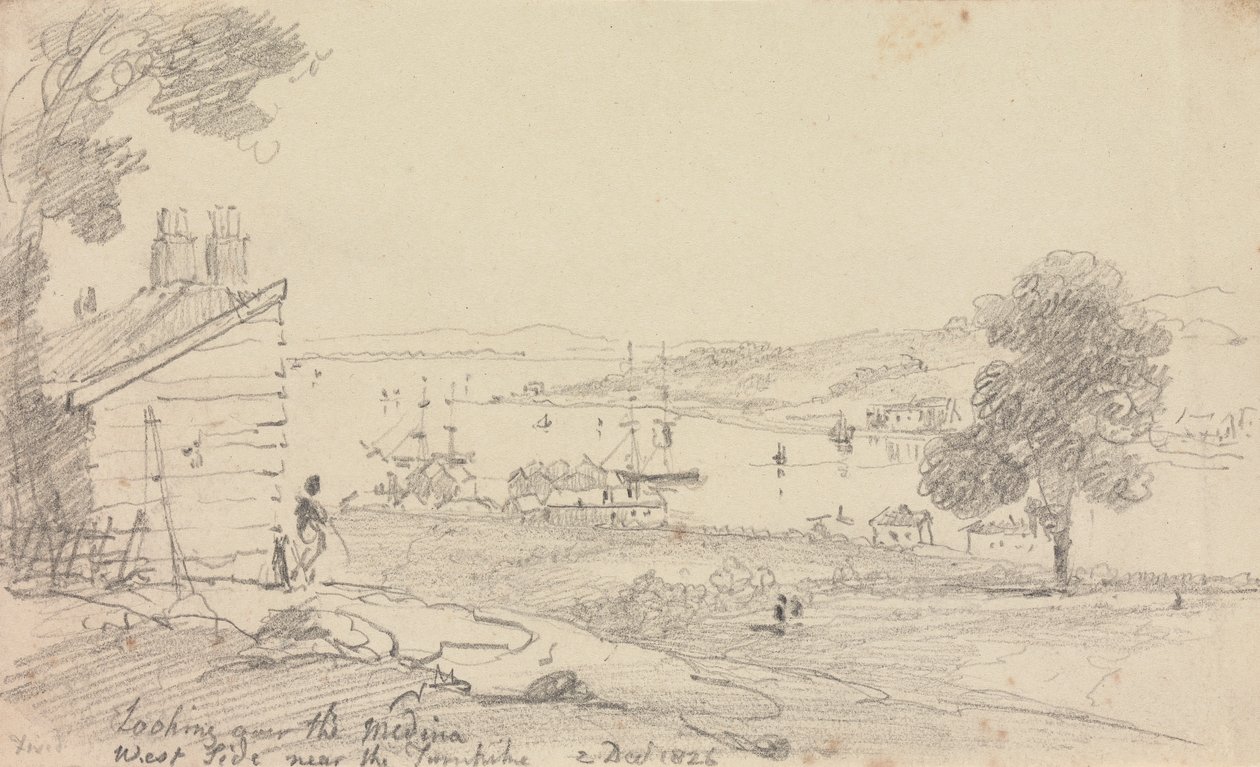 Looking Over the Medina, 2 December 1826 by Capt. Thomas Hastings